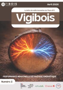 Nouveau numéro de Vigibois, la lettre de veille Innovation de Fibois BFC.