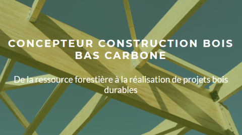 Formation complète « Concepteur Construction Bois Bas Carbone »